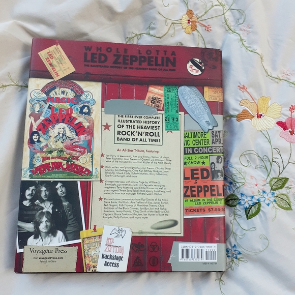 Led Zeppelin Hardcover Book - Picture 2 of 13